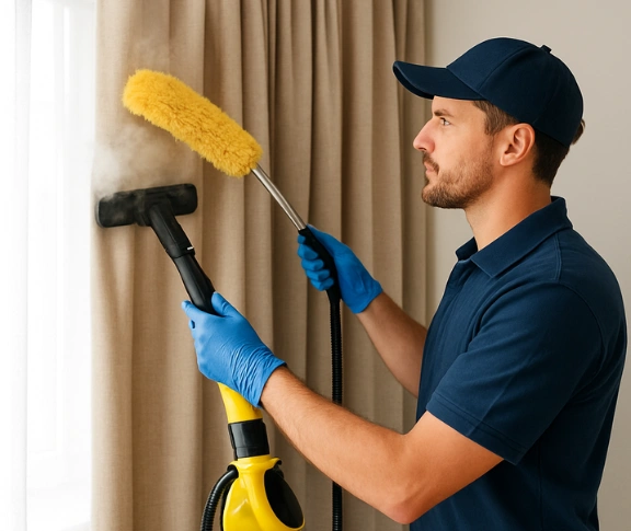 Trusted residential curtain cleaning technician Matty Curtain Cleaning thirroul-nsw QLD