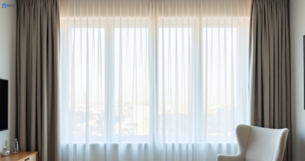 Restored vibrant drapes in thirroul-nsw QLD after Matty Curtain Cleaning